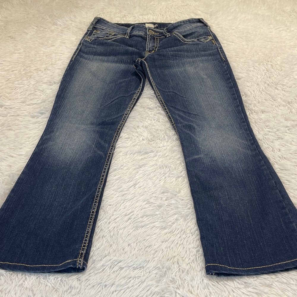 Silver Jeans Dark Blue Flare Women's Jeans SUKI SURPLUS SIZE 29/ 30